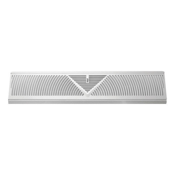 True Aire BASEBOARD DIFFUSER24""WHT C120SW